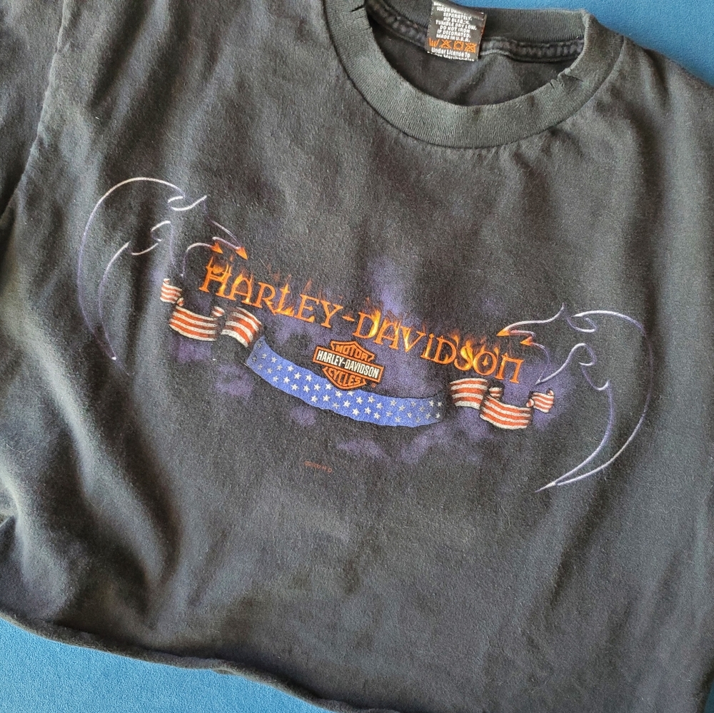 2000 L Harley Davidson Crop Top